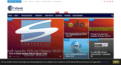 Desktop Screenshot of itzgeek.com